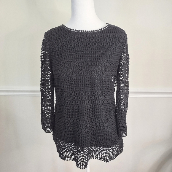 Talbots Crochet Top - Picture 3 of 8